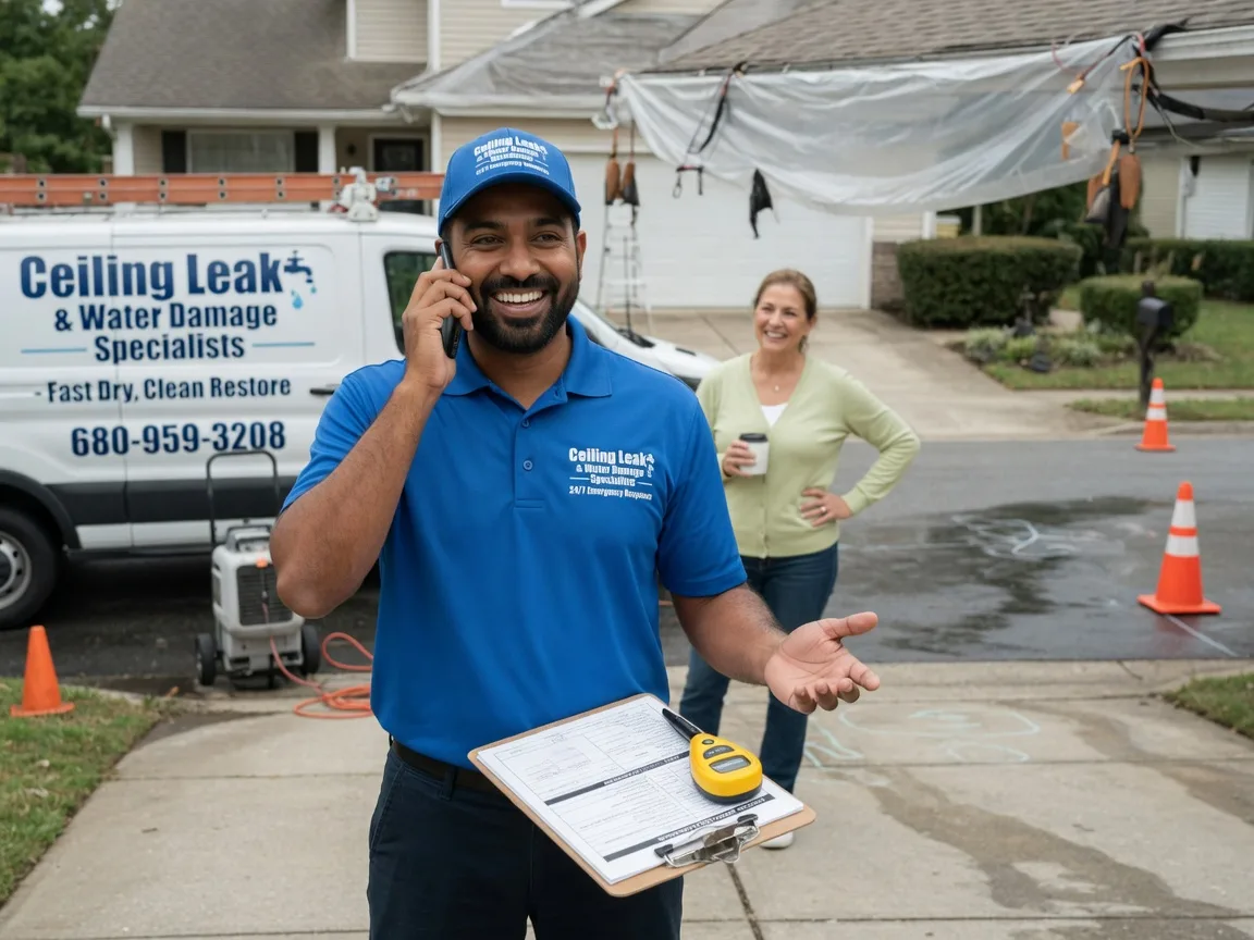 Ceiling Leak Cleanup Peak, SC FAQs